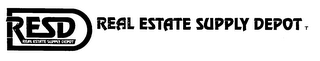 RESD REAL ESTATE SUPPLY DEPOT logo