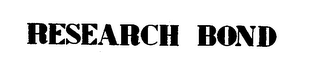 RESEARCH BOND logo