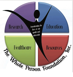 RESEARCH EDUCATION HEALTHCARE RESOURCES TRANSFORMING THE LIVES OF OUR YOUTH AND VULNERABLE THE WHOLE PERSON FOUNDATION, INC. logo