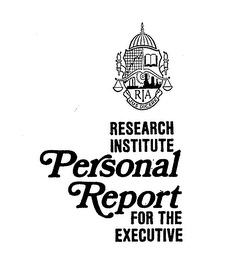 RESEARCH INSTITUTE PERSONAL REPORT FOR THE EXECUTIVE logo