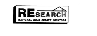 RESEARCH NATIONAL REAL ESTATE LOCATORS logo