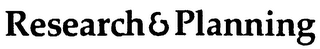 RESEARCH & PLANNING logo
