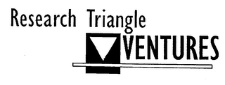 RESEARCH TRIANGLE VENTURES logo