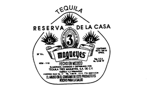 RESERVA DE LA CASA 3 MAGUEYES logo