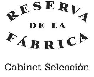 RESERVA DE LA FÁBRICA CABINET SELECCIÓN logo