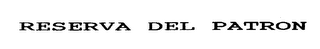 RESERVA DEL PATRON logo