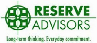 RESERVE ADVISORS LONG-TERM THINKING. EVERYDAY COMMITMENT. logo