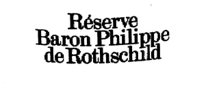 RESERVE BARON PHILIPPE DE ROTHSCHILD logo