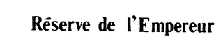 RESERVE DE L'EMPEREUR logo