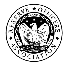 RESERVE OFFICERS ASSOCIATION LAND SEA AIR NATIONAL SECURITY logo
