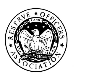 RESERVE - OFFICERS - ASSOCIATION NATIONAL SECURITY SEA LAND AIR logo