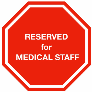 RESERVED FOR MEDICAL STAFF logo