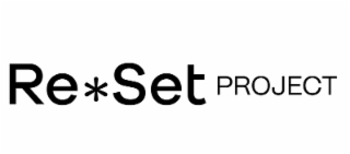 RE*SET PROJECT logo