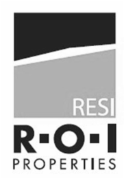 RESI R O I PROPERTIES logo