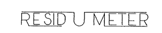 RESID U METER logo