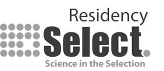 RESIDENCY SELECT. SCIENCE IN THE SELECTION logo