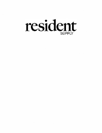 RESIDENT SUPPLY logo