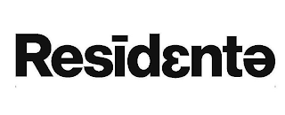 RESIDENTE logo