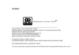 RESIDENTIAL LEGACY TRUST logo