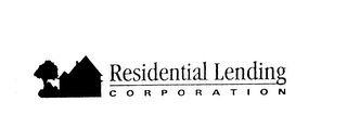 RESIDENTIAL LENDING CORPORATION logo