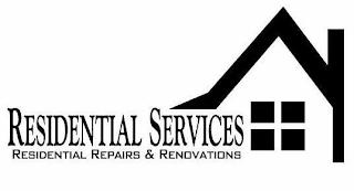 RESIDENTIAL SERVICES RESIDENTIAL REPAIRS & RENOVATIONS logo
