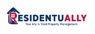 RESIDENTUALLY YOUR ALLY IN TOTAL PROPERTY MANAGEMENT logo