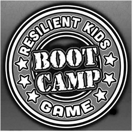 RESILIENT KIDS BOOT CAMP GAME logo