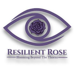 RESILIENT ROSE BLOOMING BEYOND THE THORNS logo