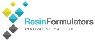 RESIN FORMULATORS INNOVATIVE MATTERS logo