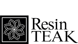 RESIN TEAK logo