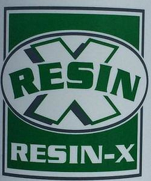 RESIN X RESIN-X logo