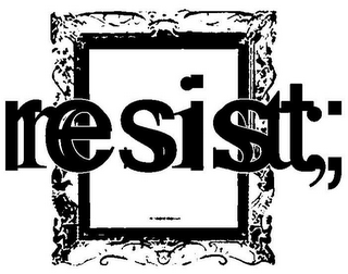 RESIST; logo