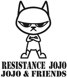 RESISTANCE JOJO JOJO & FRIENDS logo