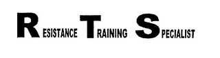 RESISTANCE TRAINING SPECIALIST logo