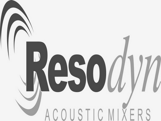 RESODYN ACOUSTIC MIXERS logo