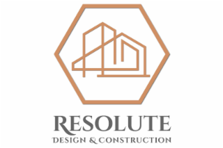 RESOLUTE DESIGN & CONSTRUCTION logo