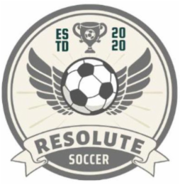 RESOLUTE ESTD SOCCER 2020 logo