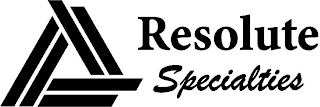 RESOLUTE SPECIALTIES logo