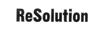 RESOLUTION logo