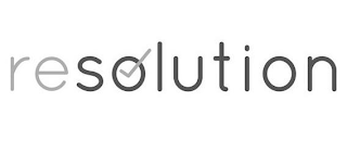 RESOLUTION logo