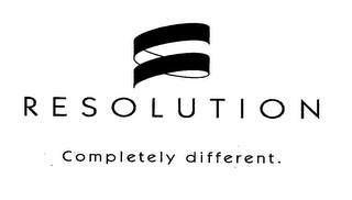 RESOLUTION COMPLETELY DIFFERENT. logo