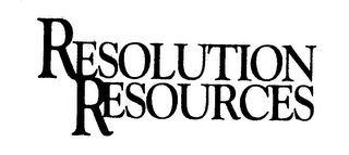 RESOLUTION RESOURCES logo