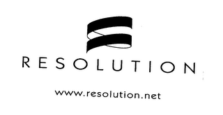 RESOLUTION WWW.RESOLUTION.NET logo