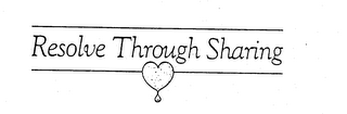 RESOLVE THROUGH SHARING logo