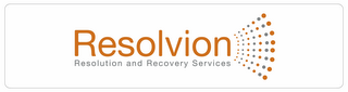 RESOLVION RESOLUTION AND RECOVERY SERVICES logo