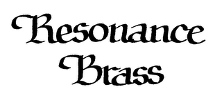 RESONANCE BRASS logo