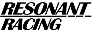 RESONANT RACING logo