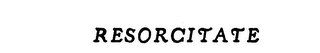 RESORCITATE logo