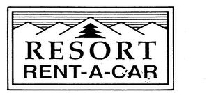 RESORT RENT-A-CAR logo
