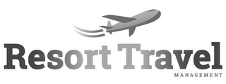 RESORT TRAVEL MANAGEMENT logo